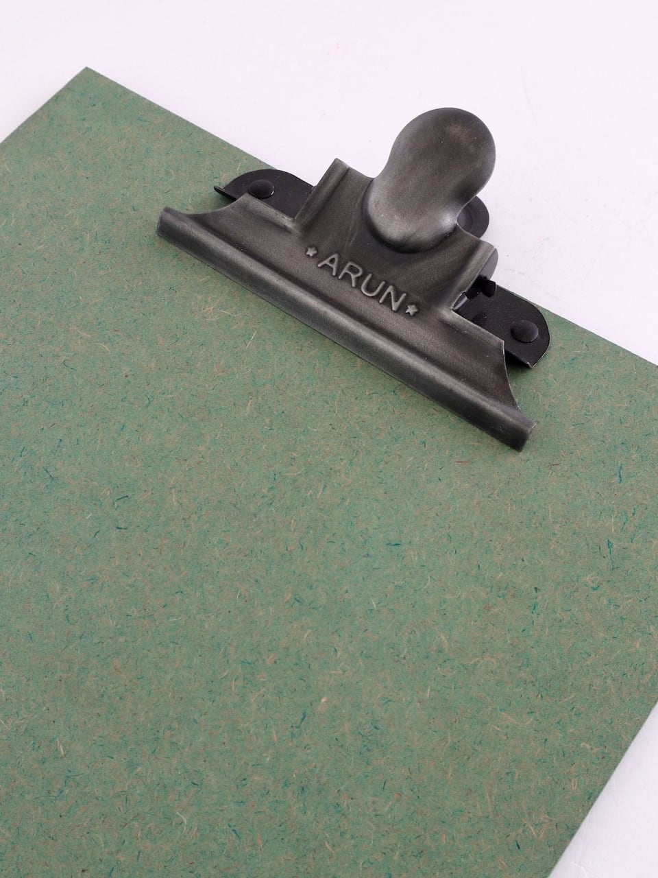 クリップボード A4 グリーン バインダー / Clip Board A4 Green BRÛT