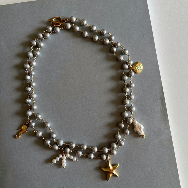 Restock / Silver charms Necklace