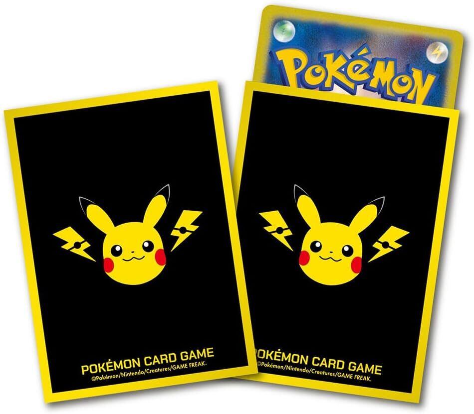 新品) ポケモンカードゲーム デッキシールド(スリーブ)「ピカチュウと