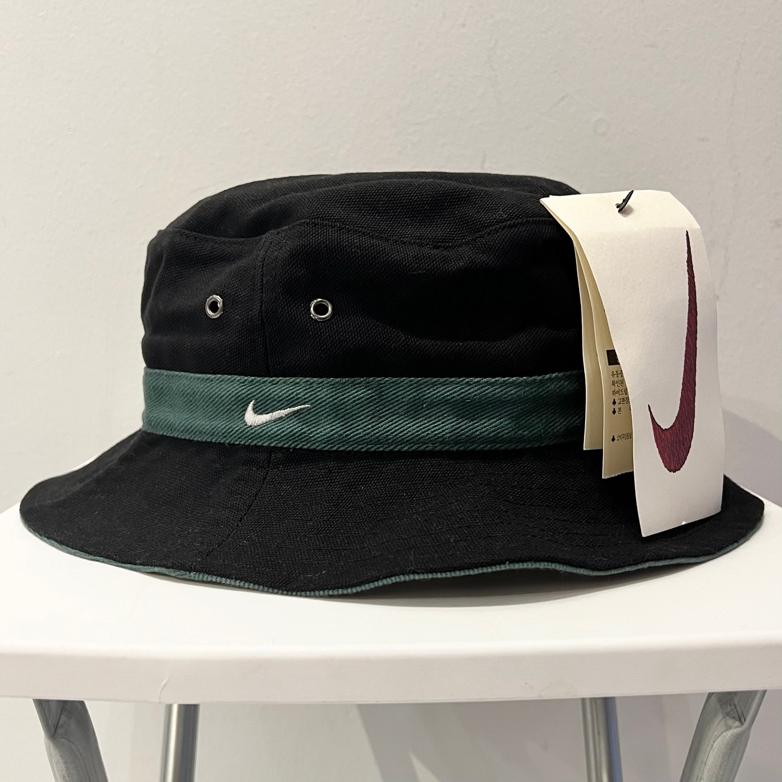 激レア90s NIKE×タイガーウッズ×宮崎フェニックスsponsor Mサイズ NIKE TIGER WOODS/ナイキ タイガーウッズ ハット 90年代 (DEADSTOCK