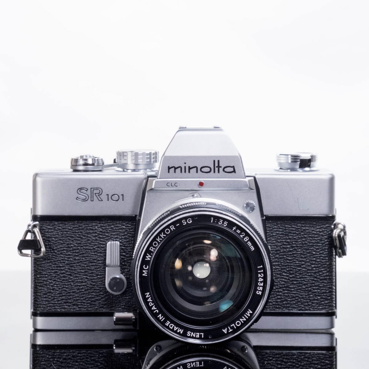 APPAREIL PHOTO REFLEX 35 mm Minolta SR-1 avec objectif Rokor-PF 55 mm f/1,8 EUR 51,84 - FR