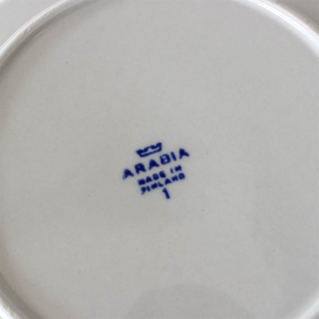 アネモネ プレート16cm （アラビア／ARABIA アネモネ／ANEMONE）001