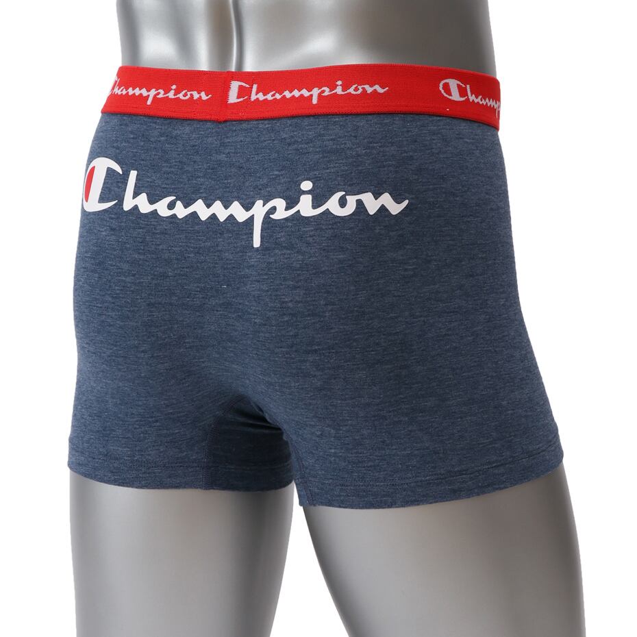 Champion(チャンピオン) スクリプトロゴ ボクサーブリーフ ネイビー/レッド CM6-P206