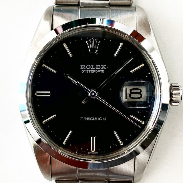 Rolex Oyster Date 6694 (34*****) Black Matte Dial