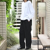 black 2tuck slacks