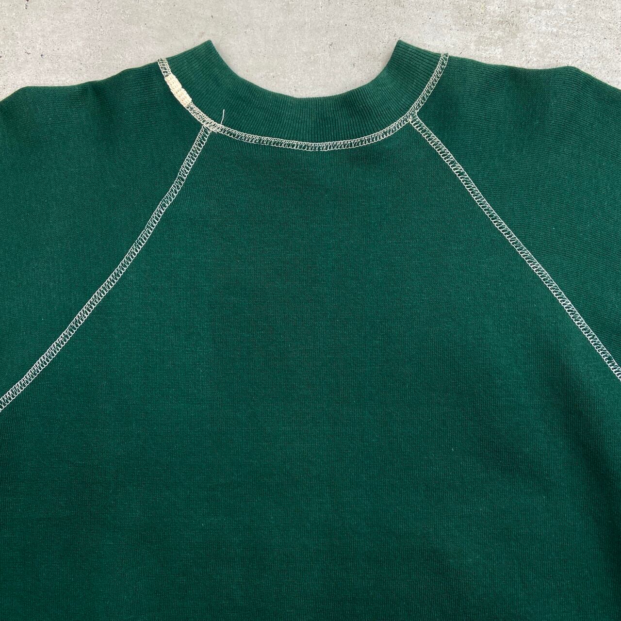 70年代 USA製 Casualwear ブランクスウェットシャツ ラグラン 