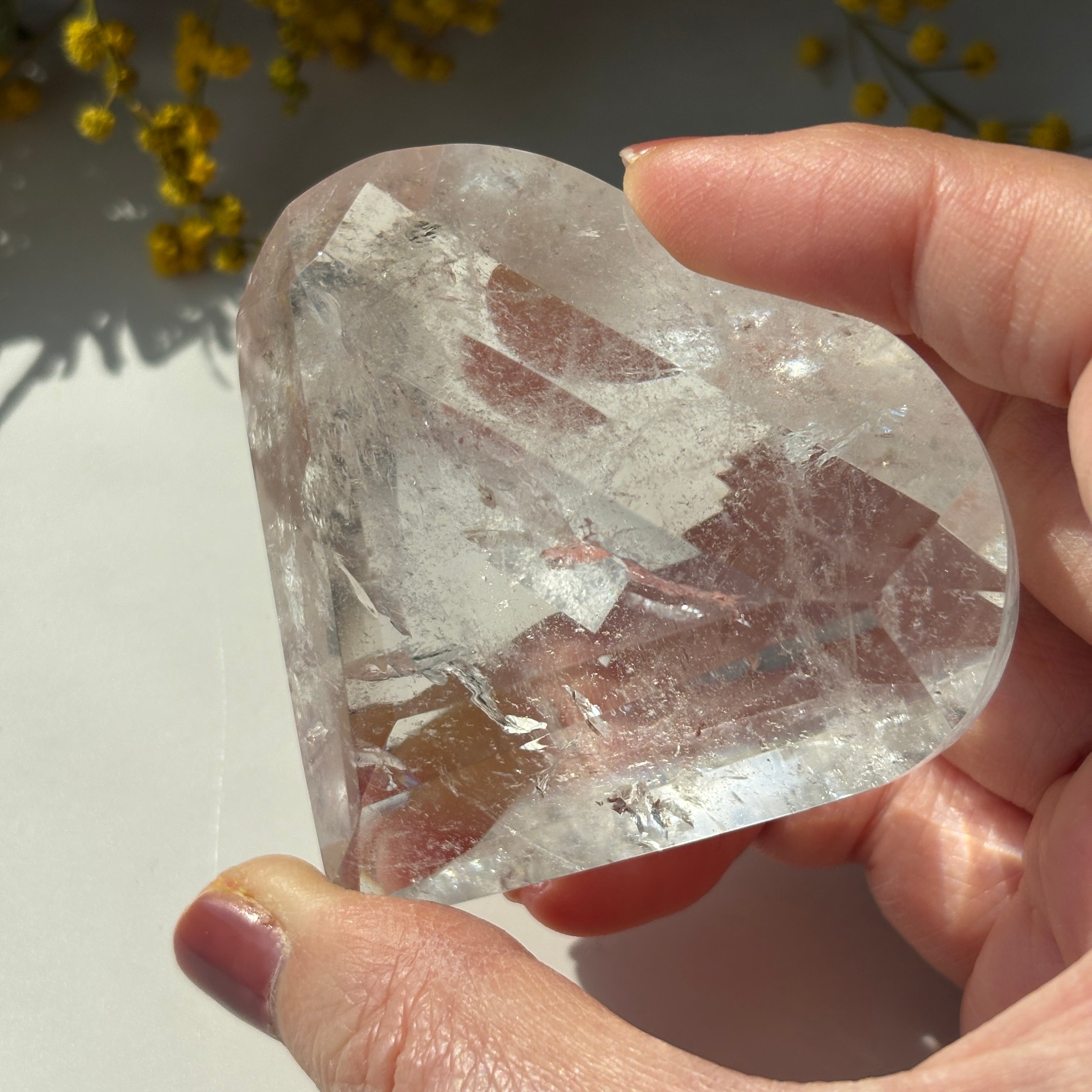 トカンティンス州産 レムリアンシードクリスタル 水晶 ハート ③