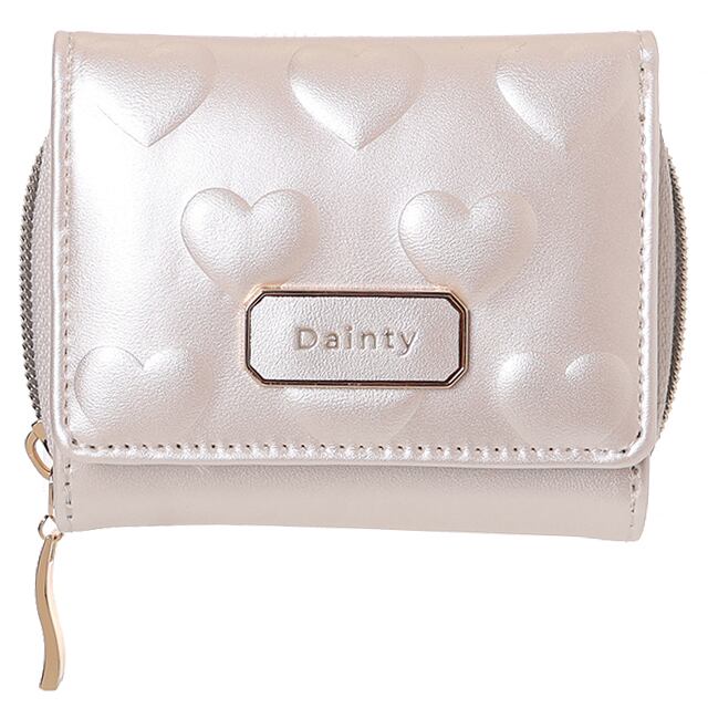 WC25084】Coboca＋合皮ハートエンボスミニ財布 | AXCIS