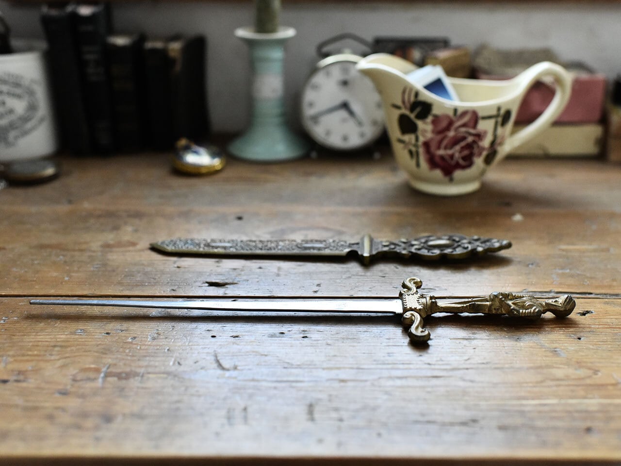 剣を型どった素敵なペーパーナイフ（小）　フレンチアンティーク