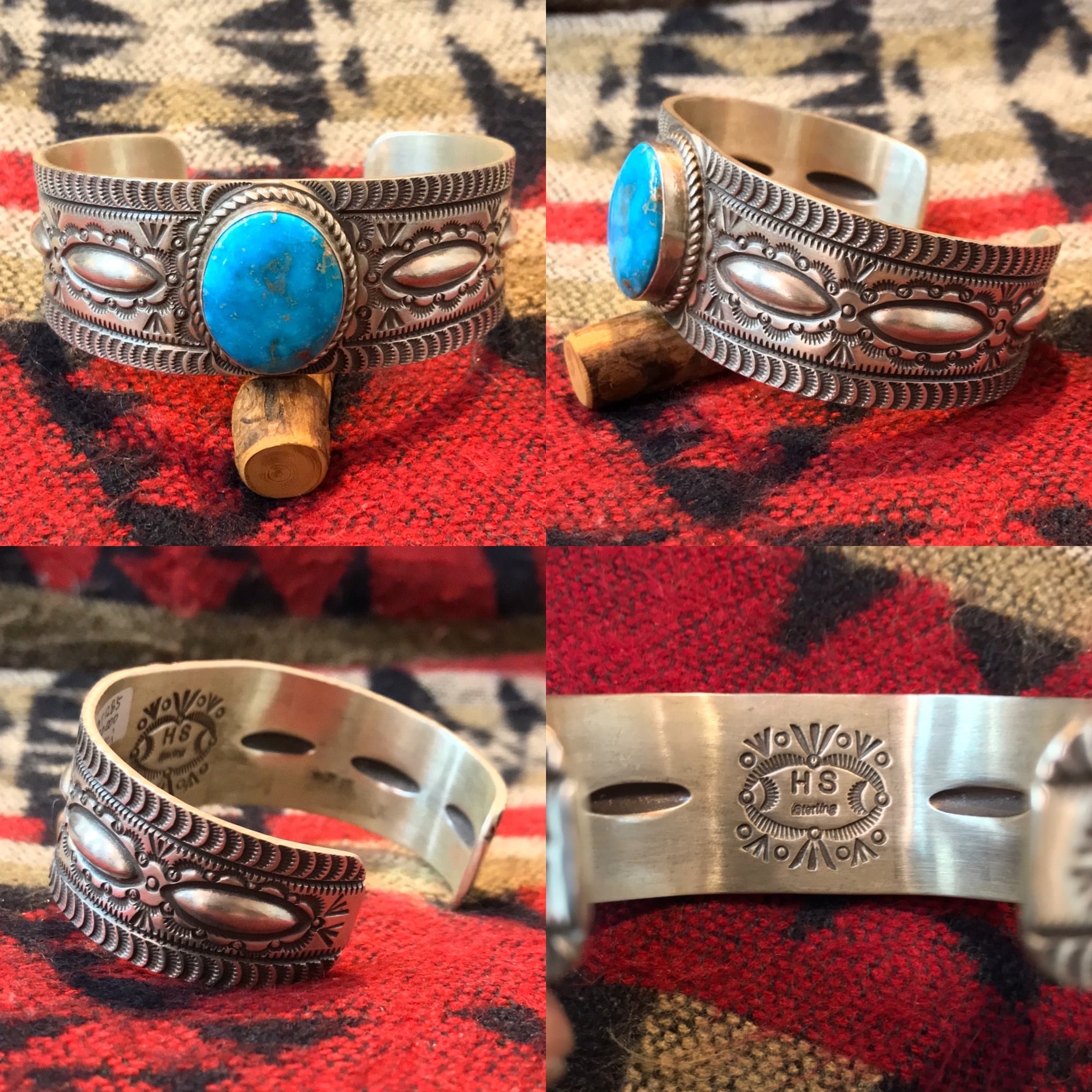Herman Smith / スタンプワーク / モレンシー ターコイズ / NAVAJO 