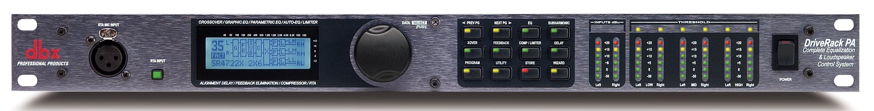 dbx DriveRack PA チャンネルデバイダー スピーカープロセッサー