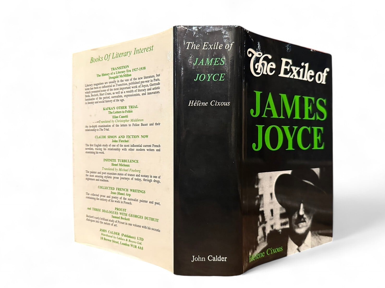 【SL336】【FIRST ENGLISH EDITION】The exile of James Joyce Translated from the French by Sally A. J. Purcell(1976)/ Hélène Cixous