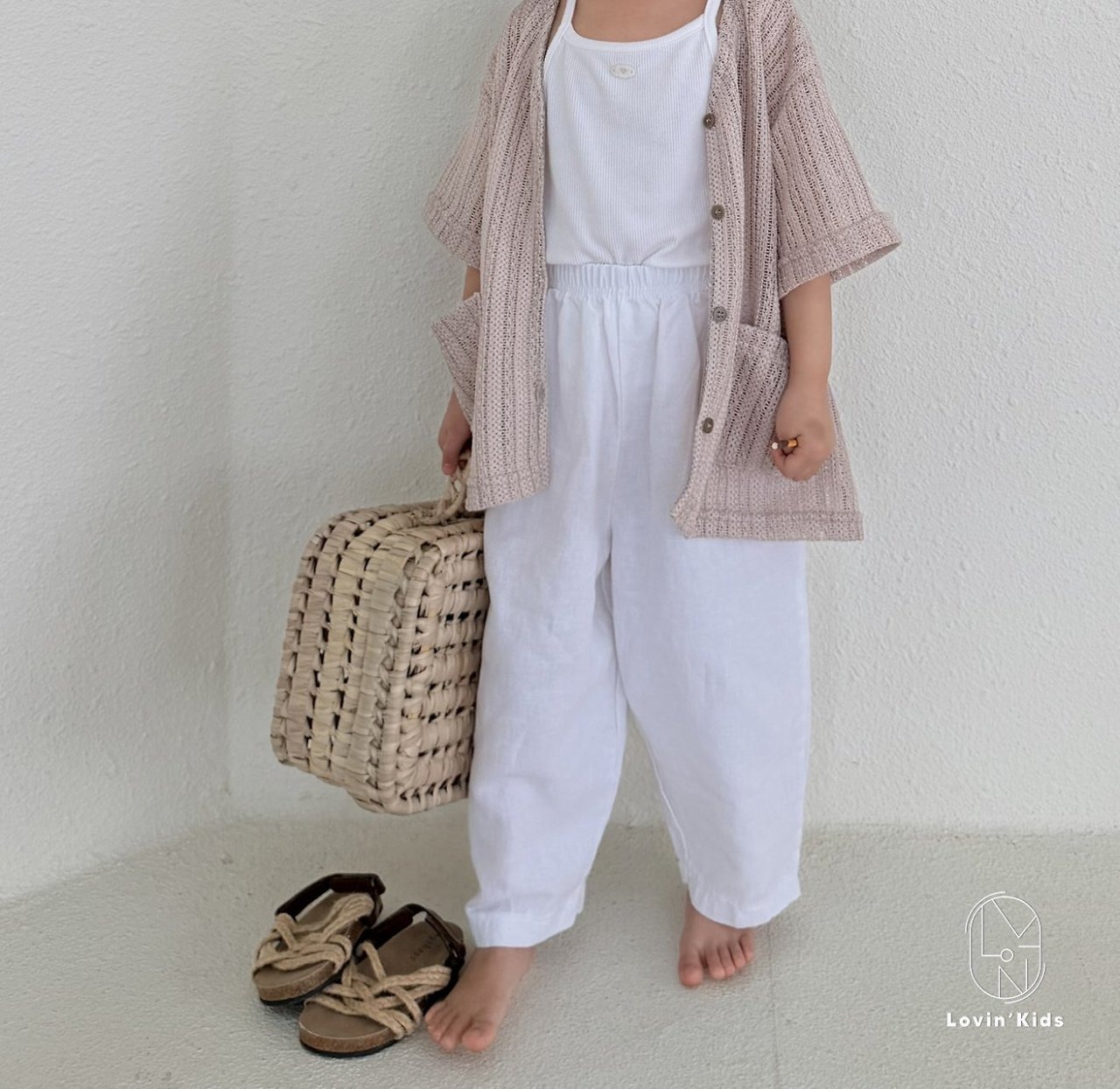 [Lovin' Kids] Poet Cardigan / [러빈] 시어니트가디건