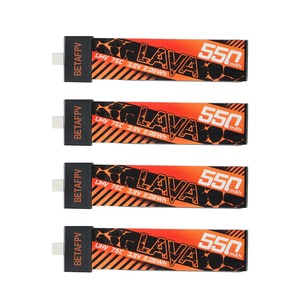 BETAFPV LAVA 1S 550mAh 75C battery 4pcs