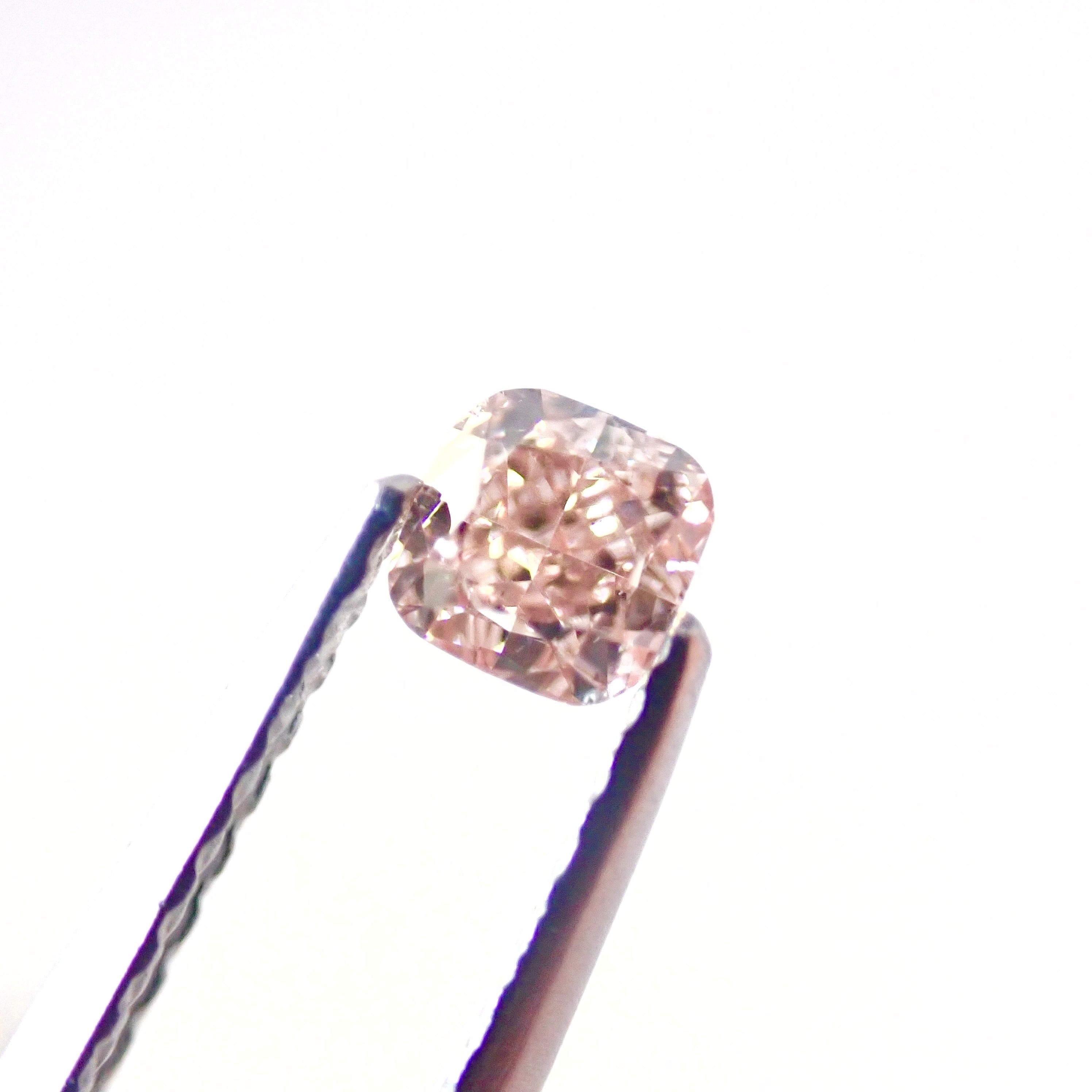 Fancy Pink Brown 0.254ct ダイヤ ダイヤモンド ルース 裸石 天然 ...