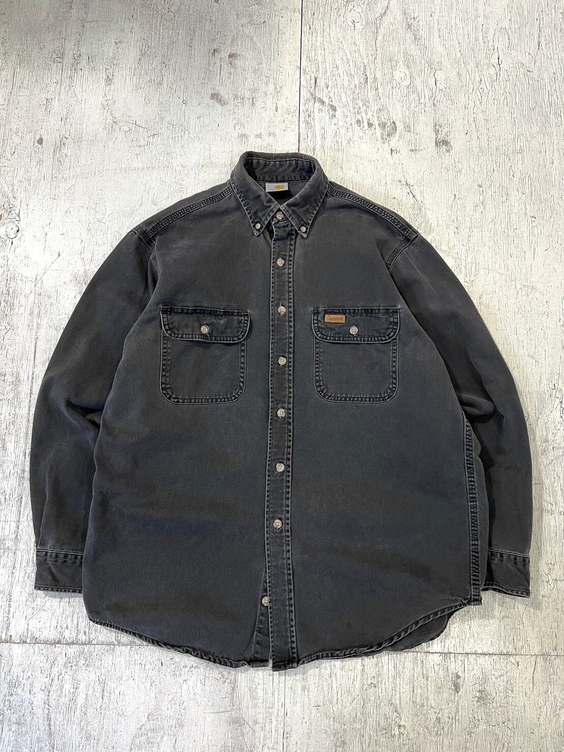 2000's carhartt duck shirt #H307