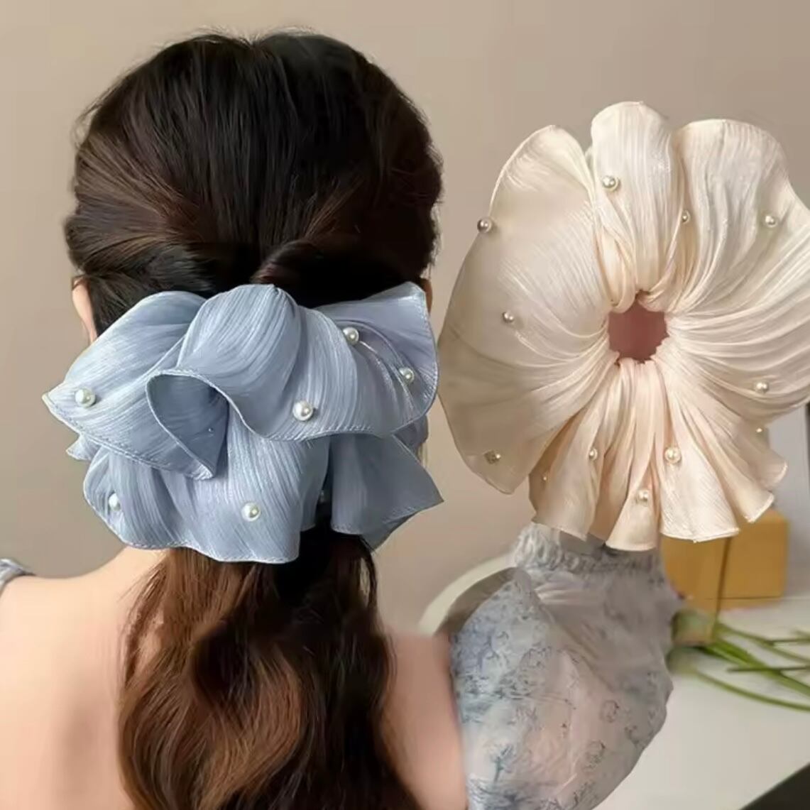 chiffon fuwafuwa big chou chou