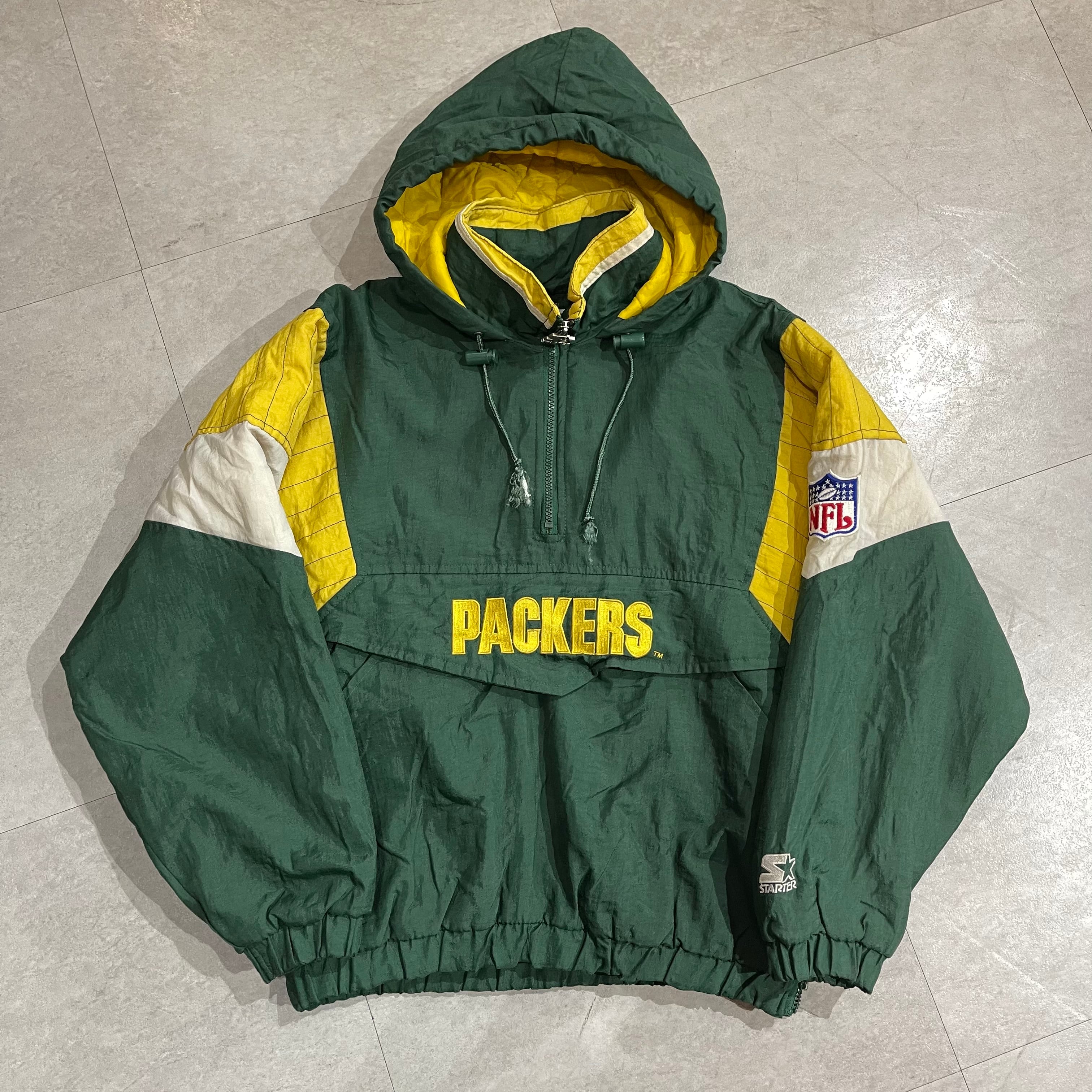 size:L【 PACKERS 】STARTERスターター パッカーズ 中綿ナイロン