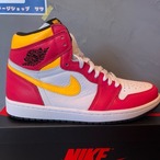 【新品未使用】ナイキ エアジョーダン1 ハイ OG "ライト フュージョンレッド" 555088-603