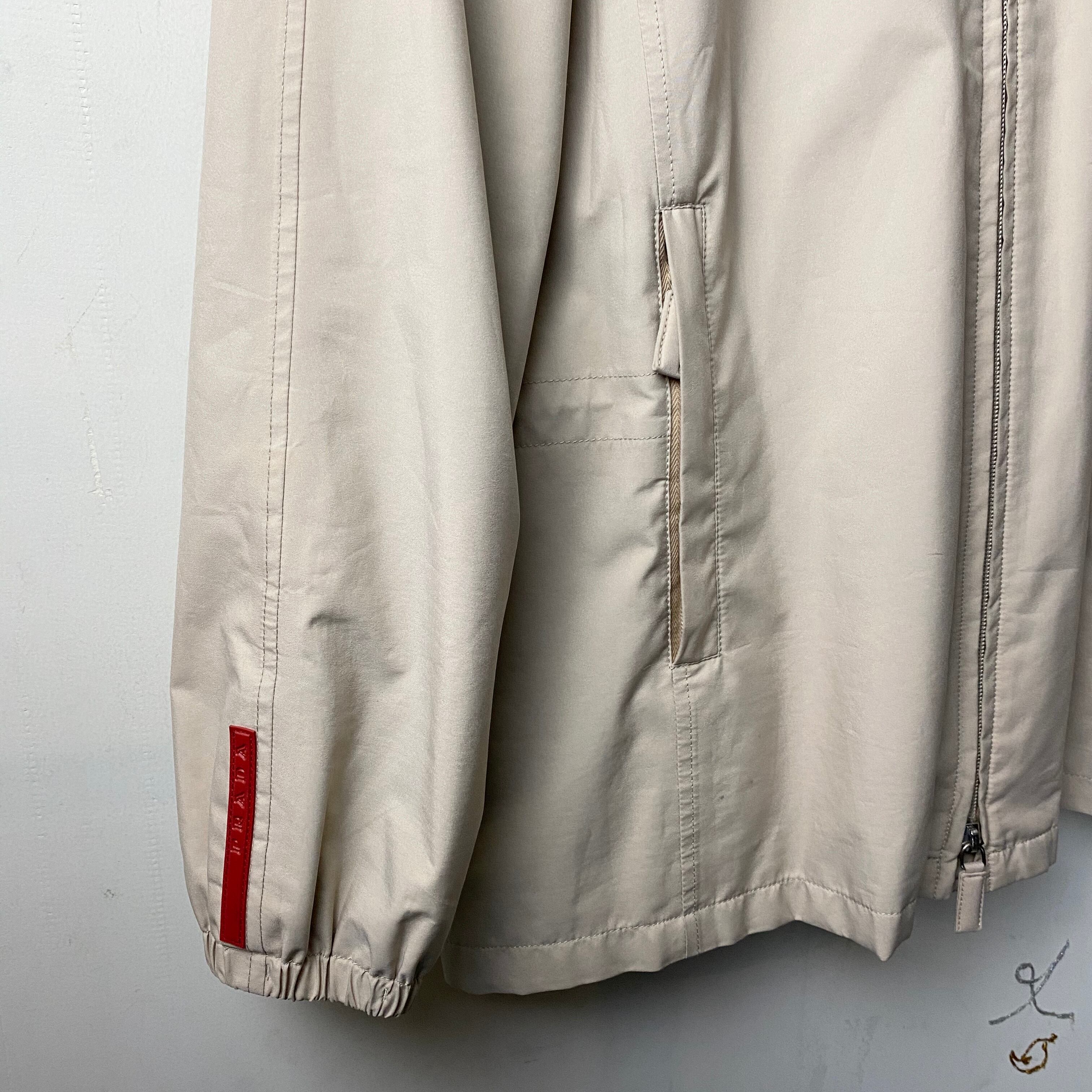 PRADA SPORT removable foodie goretex jacket | NOIR ONLINE