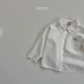 LALALAND 26/SS (Kids)Round-collar shirt
