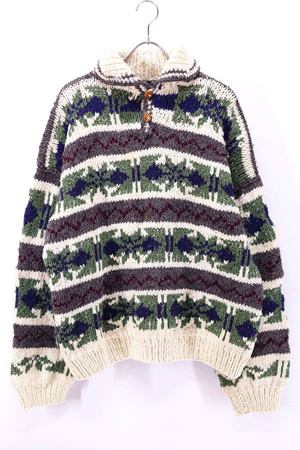 Used 80s-90s ECUADOR BALTA IMPORTS All Over Native Pattern Used 80s-90s ECUADOR BALTA IMPORTS All Over Native Pattern