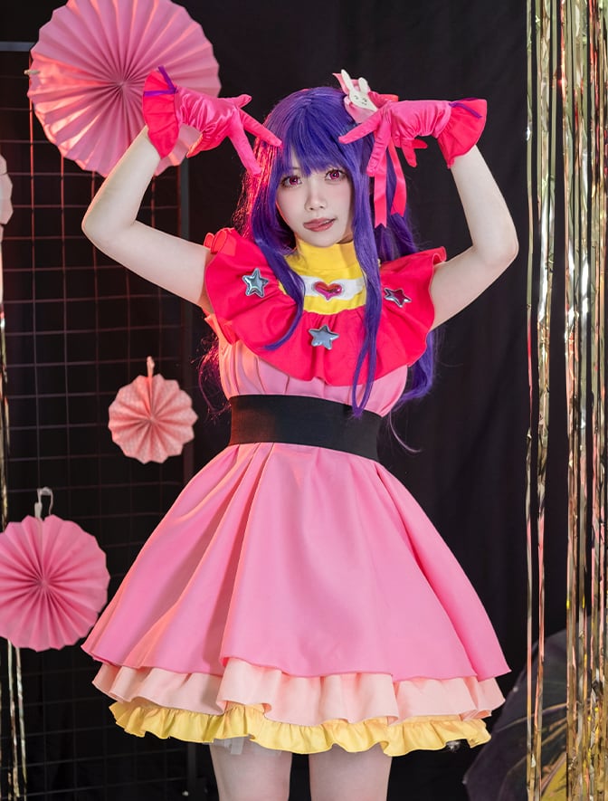 推しの子 風 星野アイ B小町 アイドル衣装 ☆受注品☆ | 文化 推しの子 風 星野アイ B小町 アイドル衣装 ☆受注品☆ | 文化