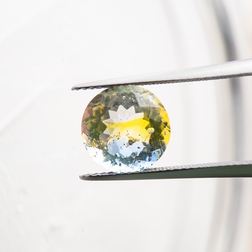 ラウンド　10mm　#357【硝子の宝石】箔入