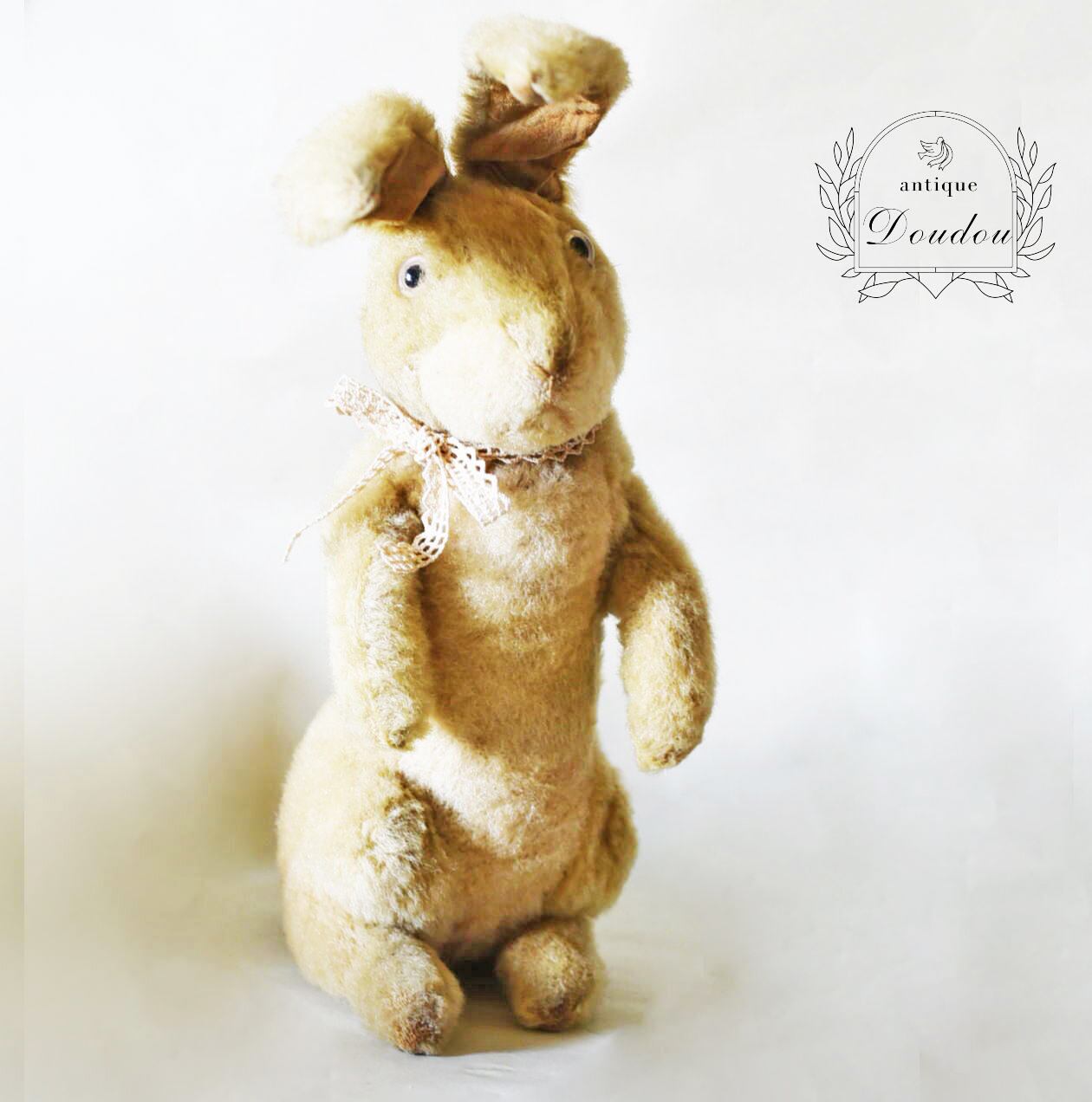 ドイツ ヴィンテージ バニー うさぎ ぬいぐるみ【s0154】 | Doudou