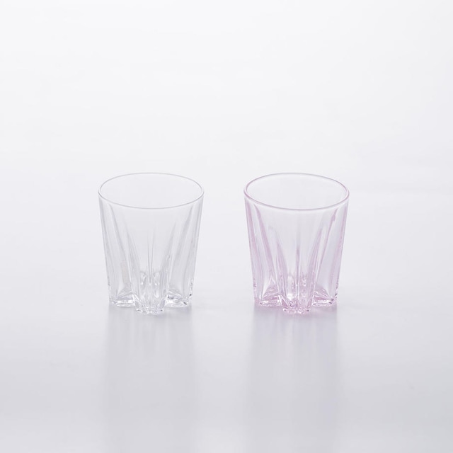 Sakurasaku Glass (サクラサクグラス) Sake(サケ) 【紅白】 ペアセット 木箱入り