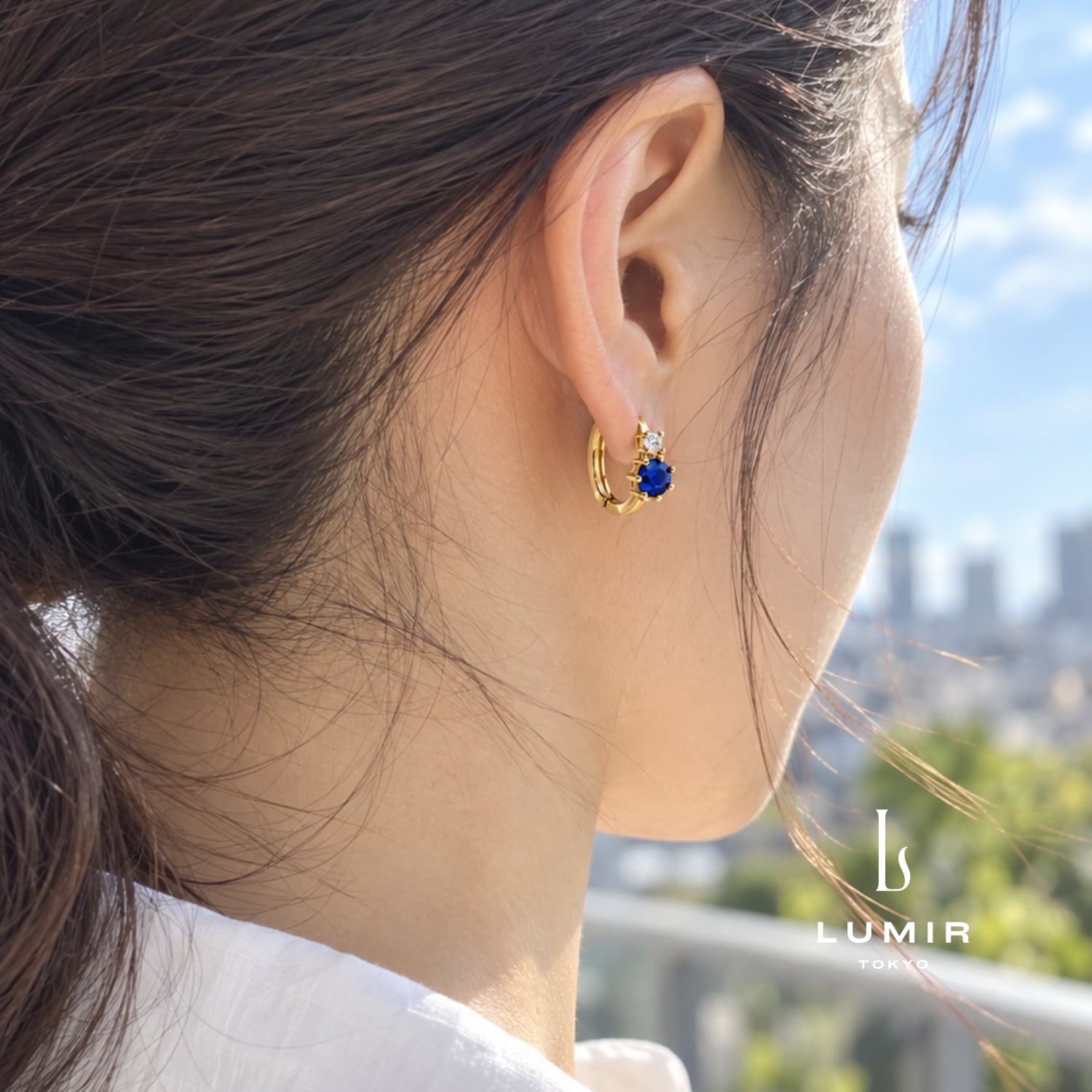 カラージルコニアフープピアス | Lumir（ルミール）| 金属アレルギー
