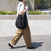 Cotton Hobo bag ブラック