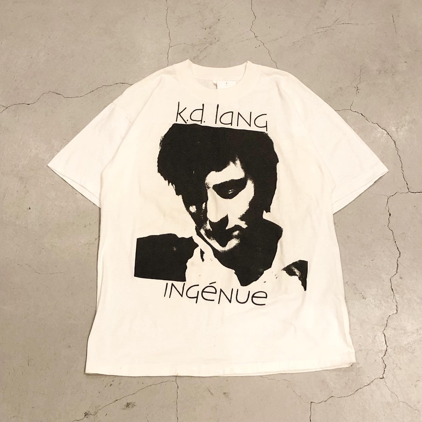 1992s k.d.lang "Ingénue" T-shirt【高円寺店】