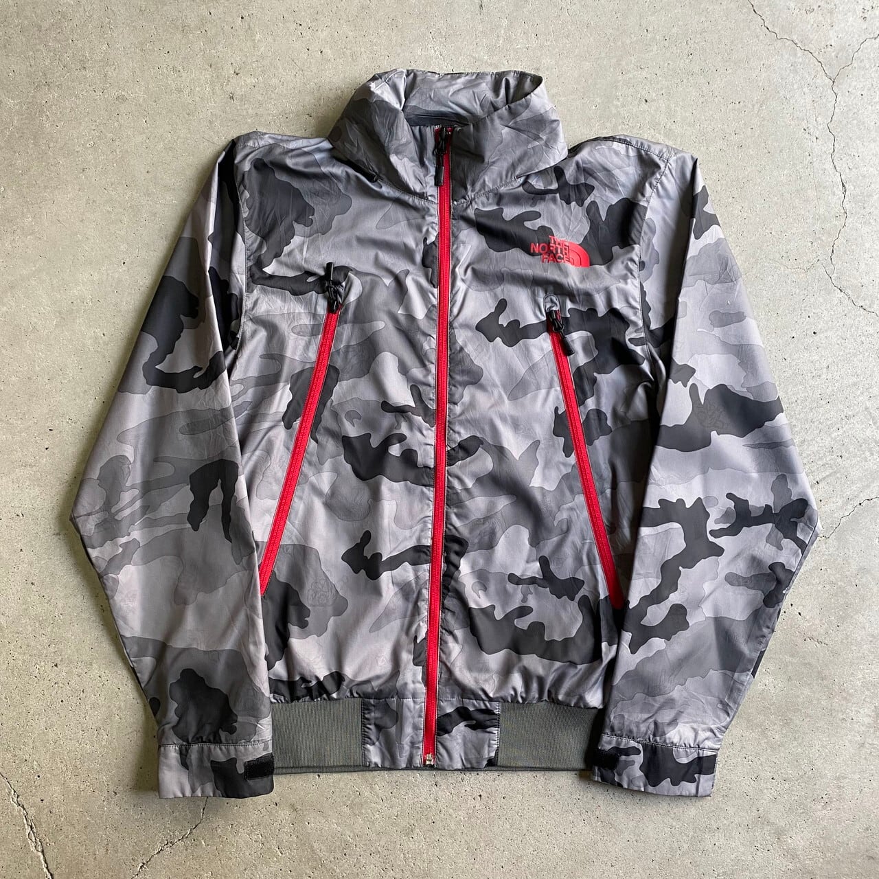 North Face ナイロンジャケット カモフラージュ