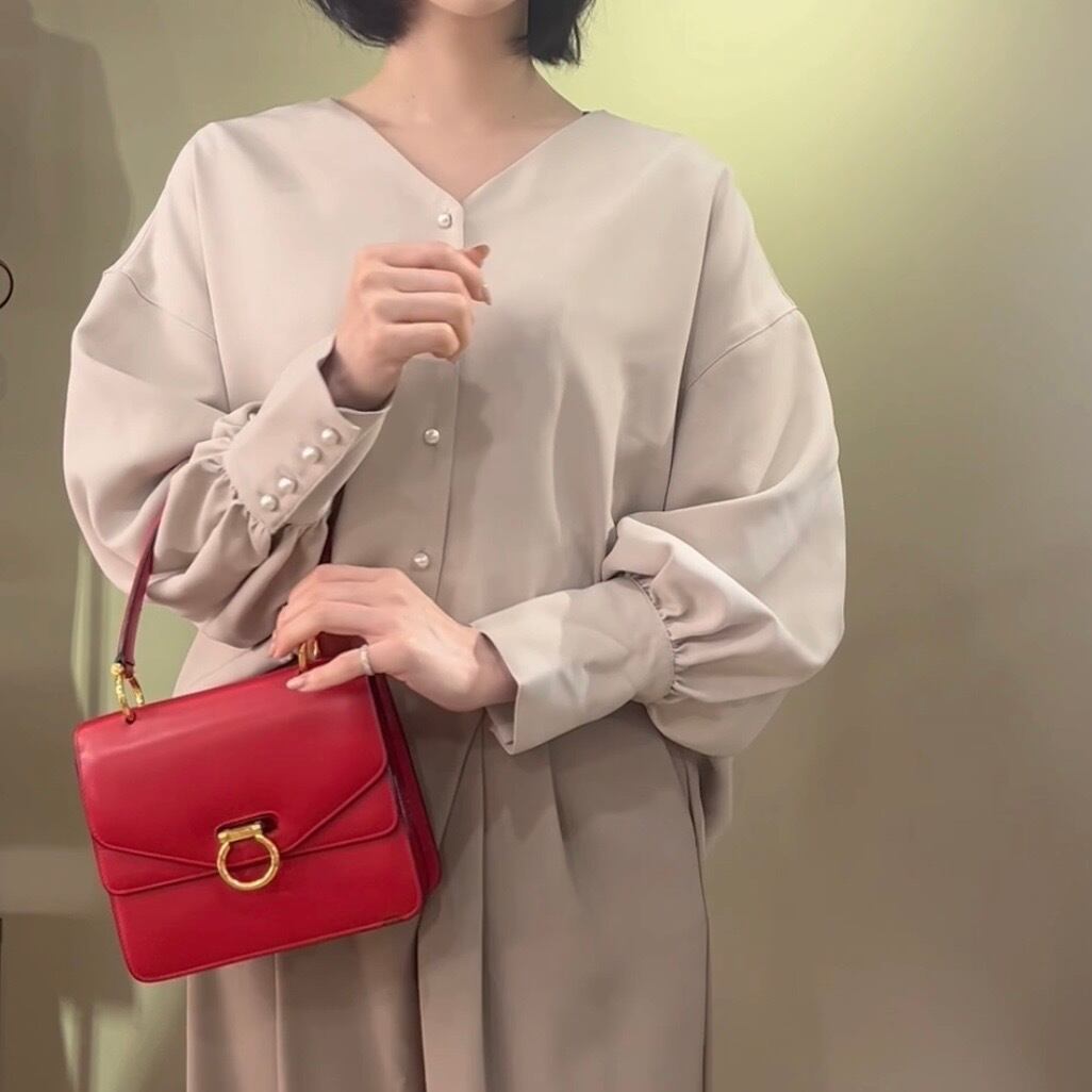 CELINE セリーヌ ダブルフラップ ロゴ フォーマル ハンドバッグ ベージュ CELINE】2259 セリーヌヴィンテージ二重蓋 Wフラップ レザー