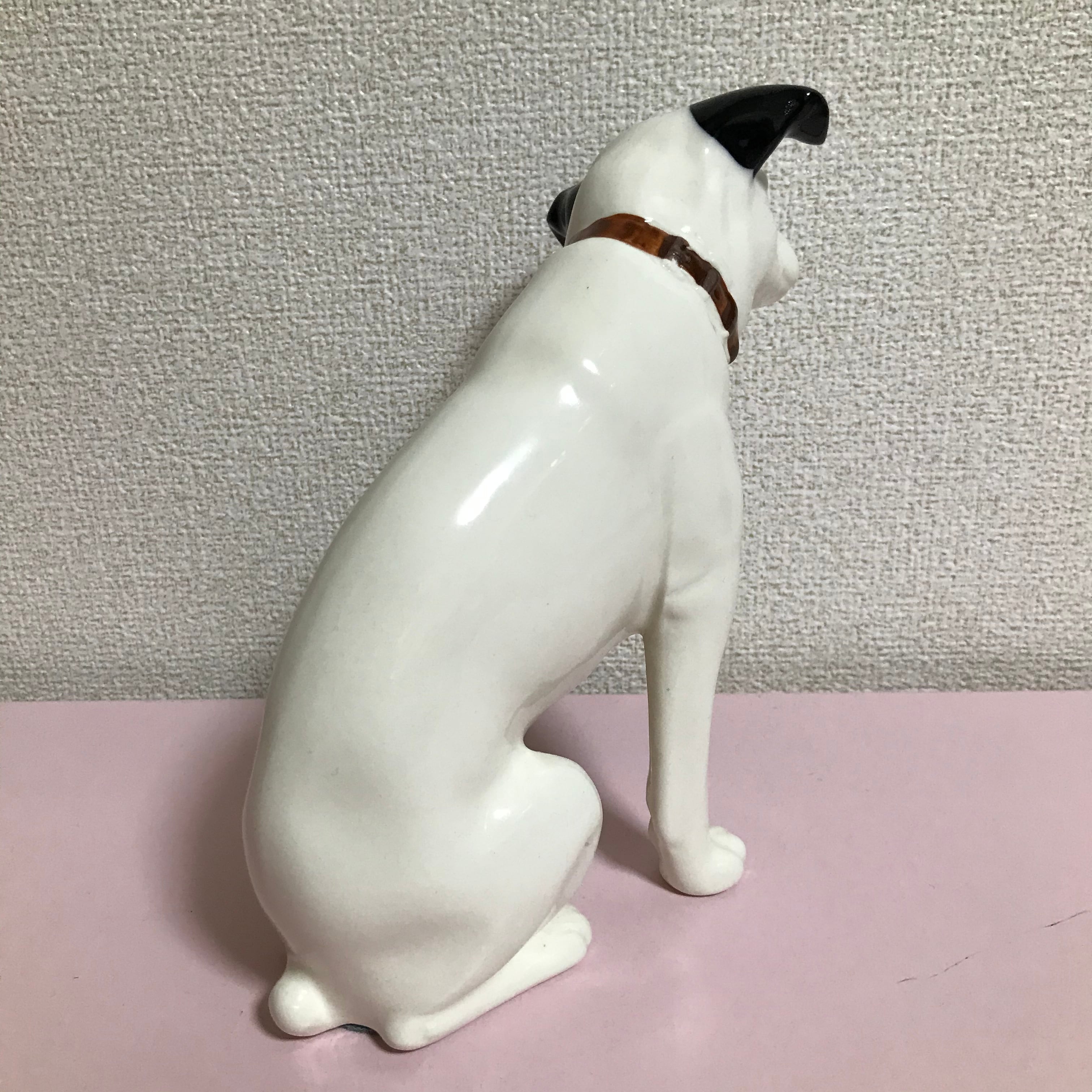 ビクター犬 ニッパー君 置き物6点セット 陶器 昭和レトロ