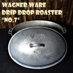 ワグナーウェア ビンテージ アルミ製ロースター ダッチオーブン WAGNER WARE アメリカ製 USA 1940～50年代 楕円 軽量