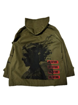 UNFINISHEDミリタリーコート25022