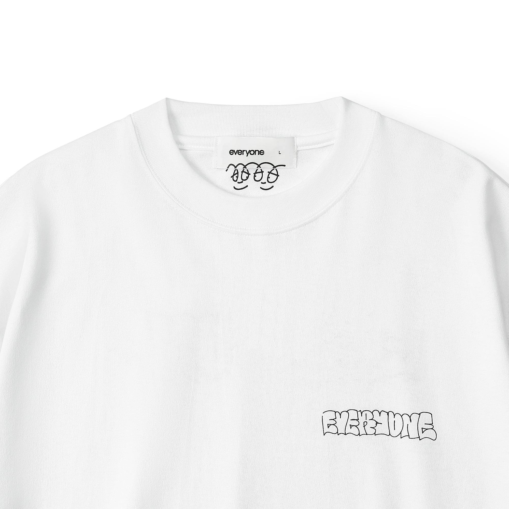 everyone j.30000 throwie 2026 tee shirt (WHITE) | everyone