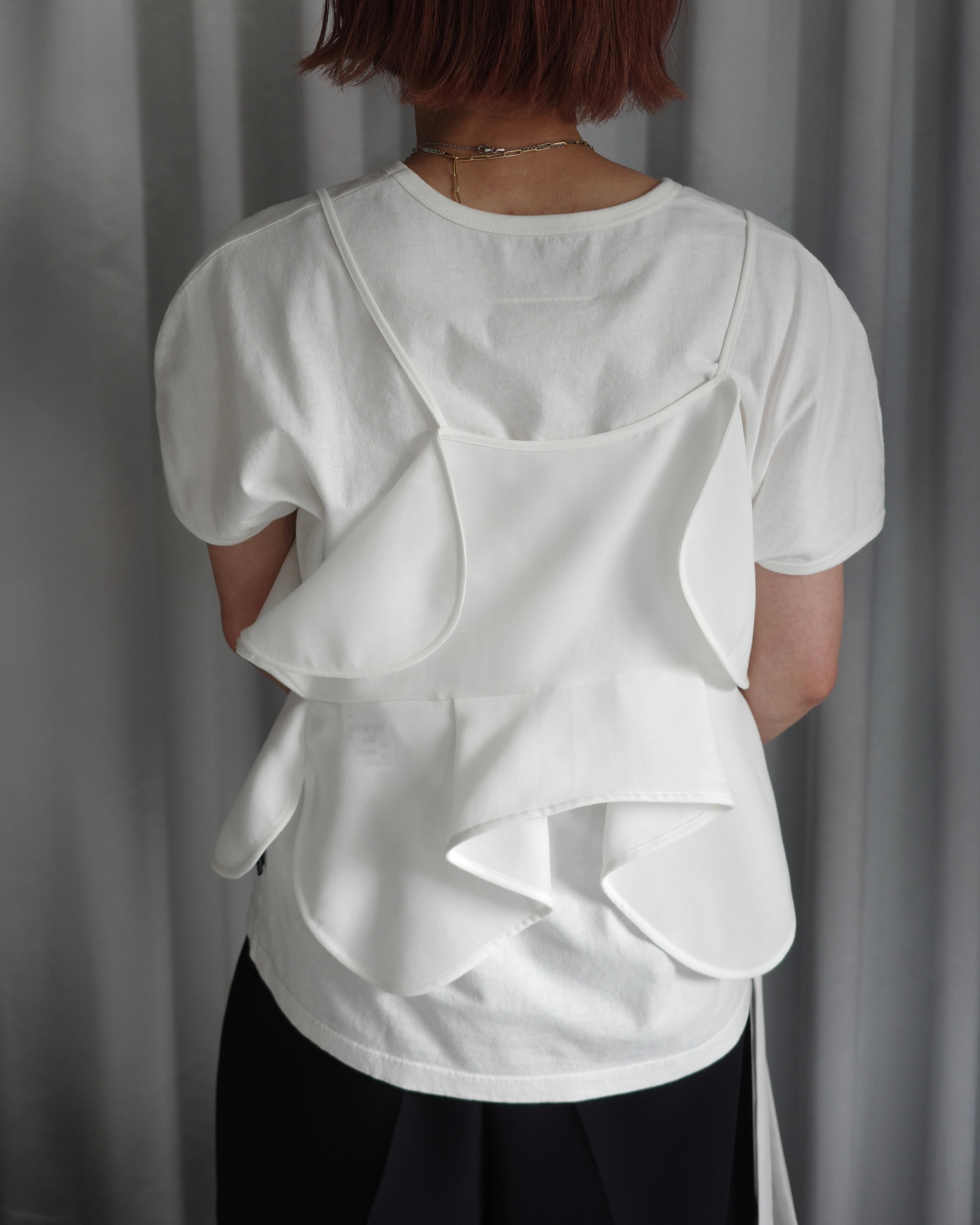 ENFOLD / ALIEN CAMISOLE VEST -WHT- | LA VILLA ROUGE