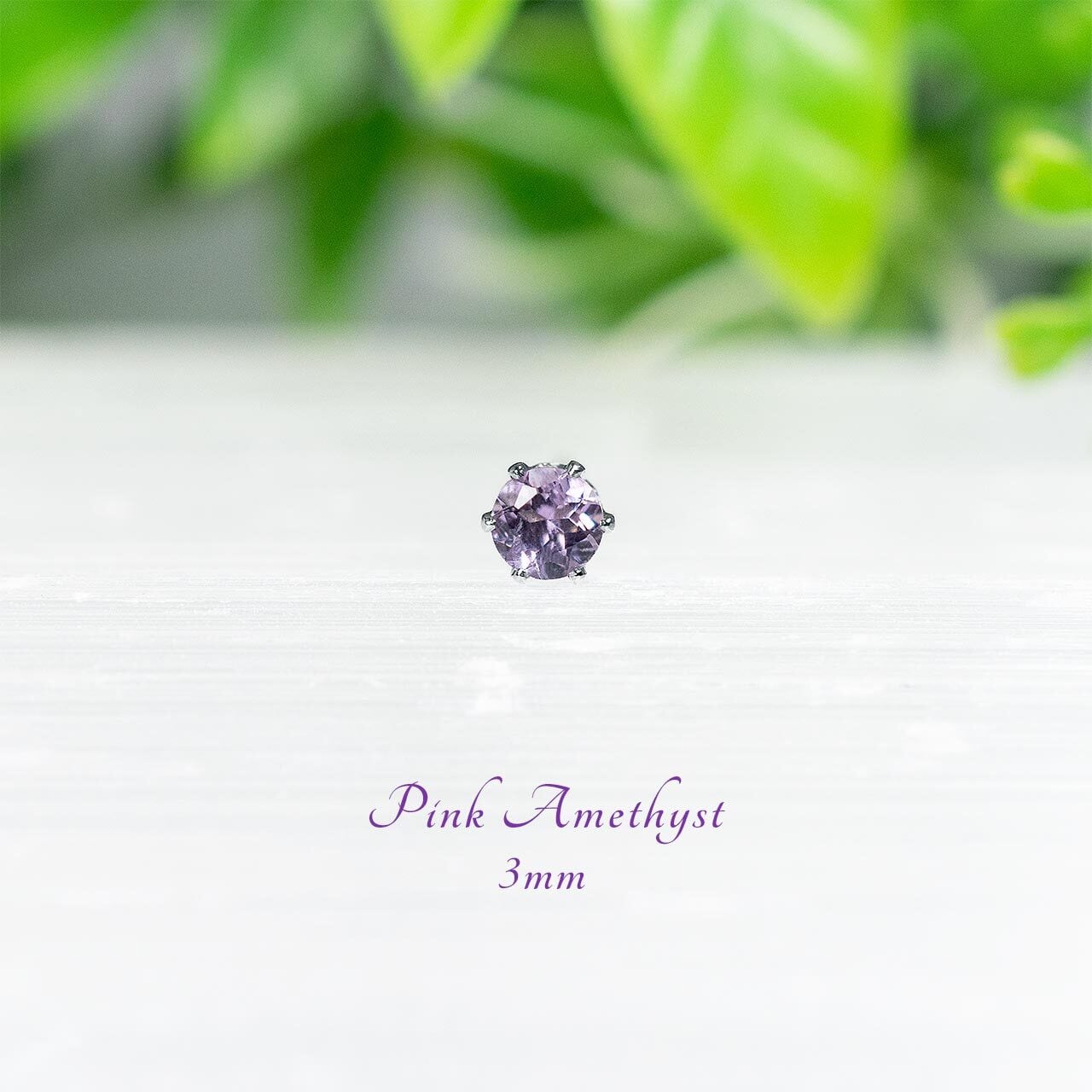 K10アメジスト／パールピアスチャーム｜ピアスチャーム｜アガット 公式