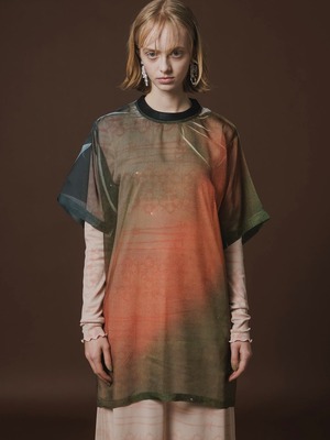 【26AW】NONTOKYO ノントーキョー / Tシャツ / DIRECT PRINT SHEER T-SHIRT