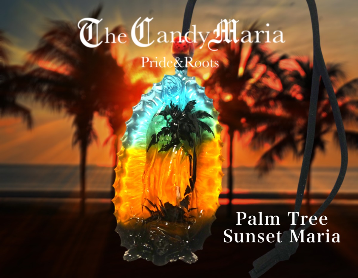 Palm Tree Sunset Maria | THE CANDY MARIA
