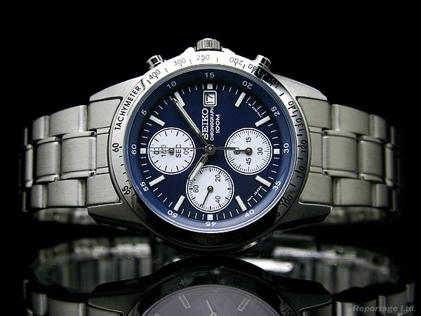 印象のデザイン 海外限定逆輸入モデル【SEIKO】セイコー 1/20秒高速クロノグラフ その他