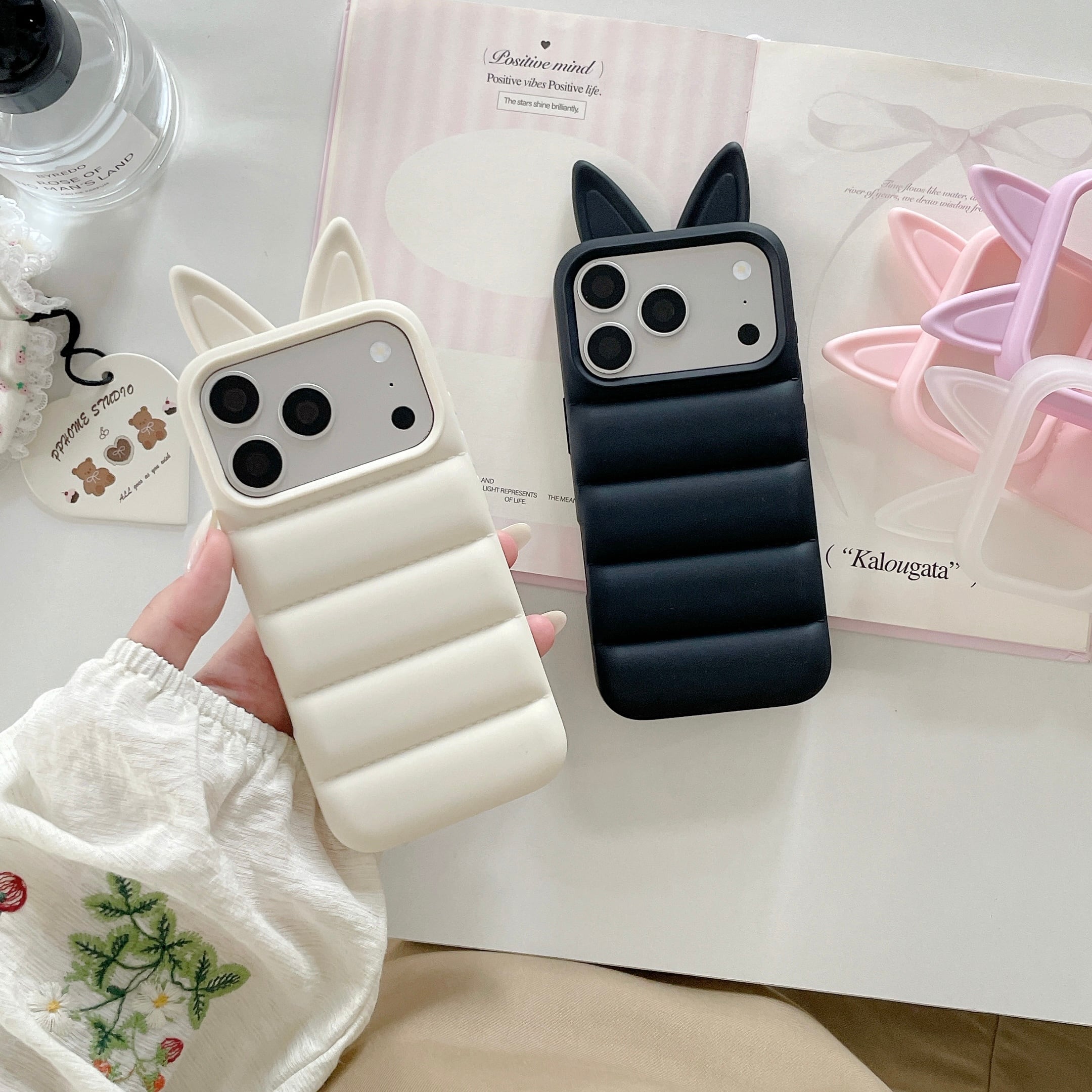 urbansophistication 猫耳デザイン iPhone15pro Urban sophistication スマホケース 猫耳 15pro - メルカリ