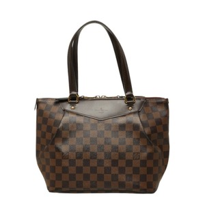 ルイ ヴィトン ダミエ ウェストミンスターPM トートバッグ ショルダーバッグ N41102 ブラウン PVC レザー レディース LOUIS VUITTON 【中古】