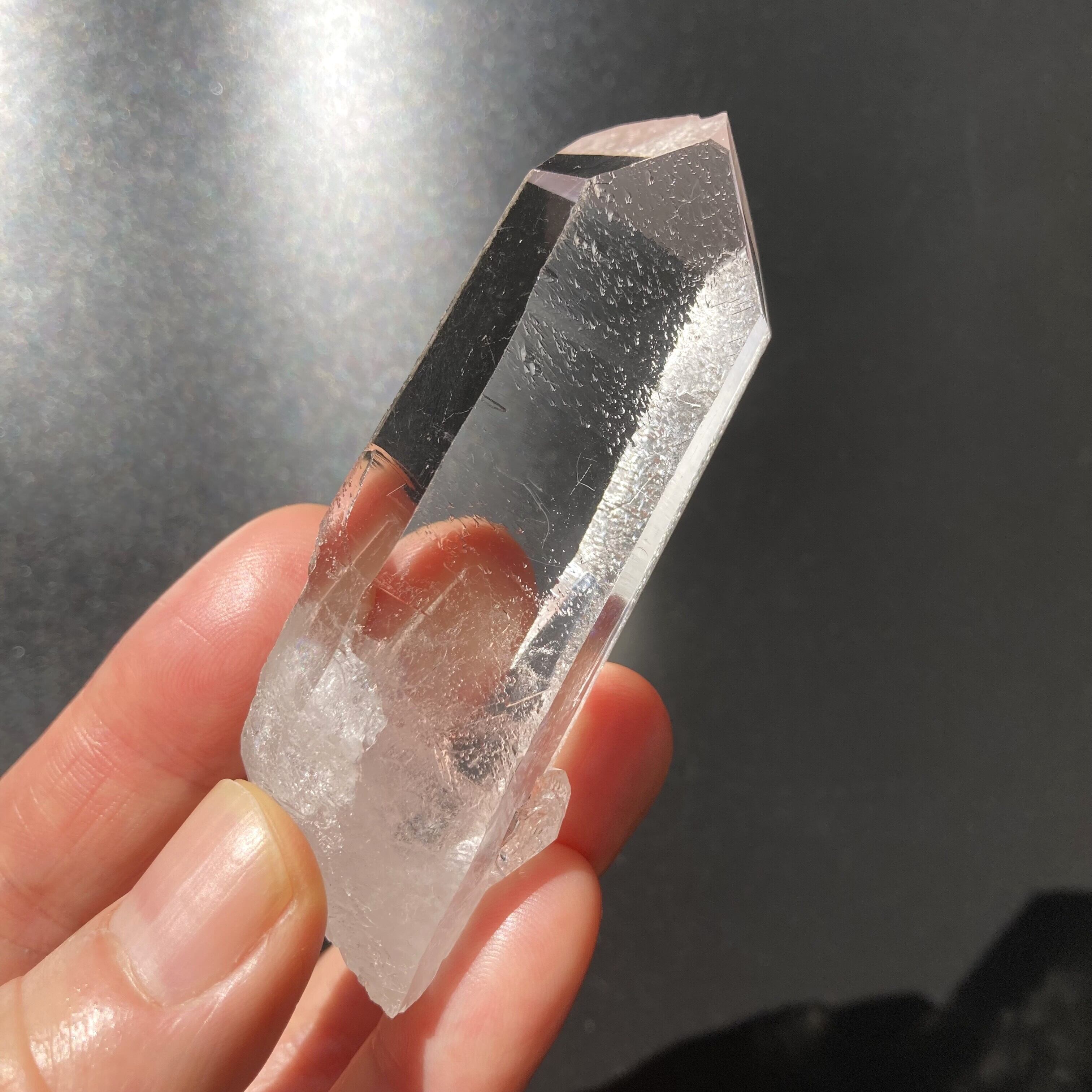 水晶ポイント 水晶 ポイント 18.9g｜天然石ポイント 通販のキラリ石
