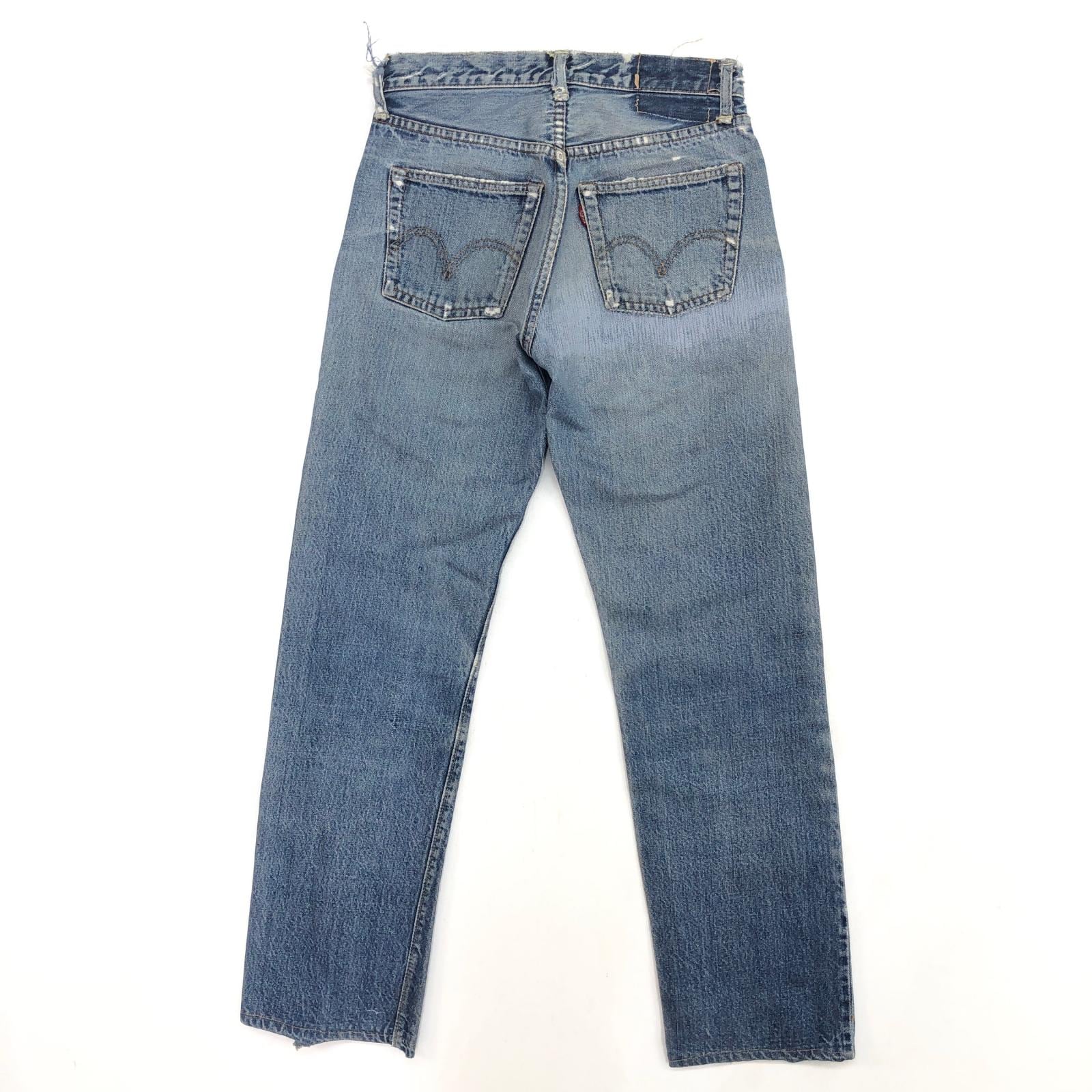 LEVI'S リーバイス 60- 70年代 USA製 501 BIG E 初期 66前期 バック