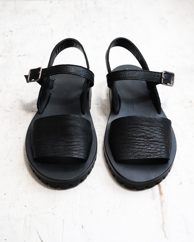 One of a kind｜Sandal – Black Goat Leather