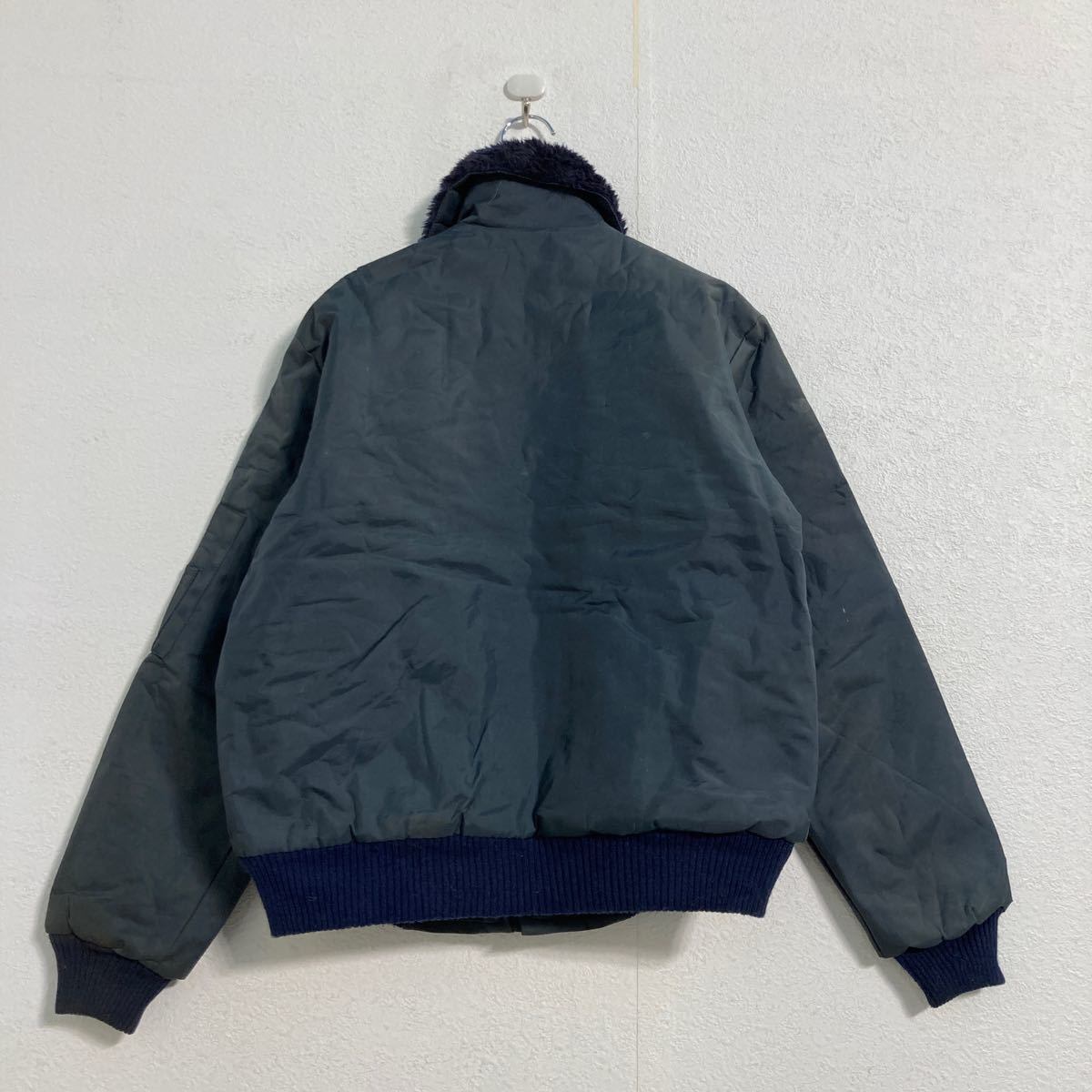 STONE 　モックネックフリース切替中綿キルティング　L　ロゴ STONE ISLAND モックネックフリース切替中綿キルティング L ロゴ